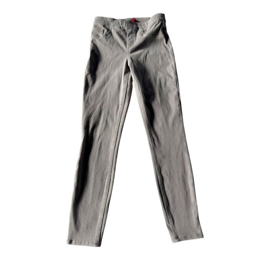 SPANX Women's Sz M Gray Jeanish Ankle Leggings Jeans